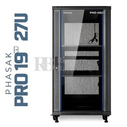 Armario Rack 27U 600x600 | Phasak Pro PHO-6627 19 In